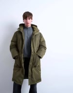 Parka Topman caqui por 21€