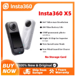 Caméra d’action 360° Insta360 X5 vidéo 8K à 418,11€