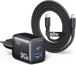 INIU Cargador Rápido USB C 30W y Cable 60W por 9.41€