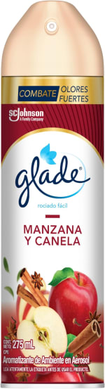 Glade Aromatizante Aerosol Manzana Canela Nueces 275ml por $31 | Amazon