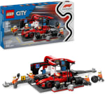 LEGO City F1 pitstop en pitcrew met Ferrari auto voor €15,24 bij Amazon
