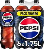 Pepsi Zero Refresco 2 Pack 6x1,75L por 6,76€