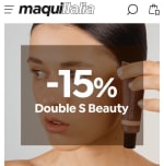 -15% de Dto maquillaje Double S Beauty.
