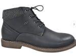 Botines Cuero Hombre Cardinale Negro Irvine por $59.990