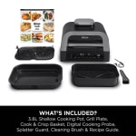 Ninja 6-in-1 MAX Grill & Air Fryer DG551UK £139.99 + Thermometer (Code)