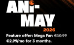 Crunchyroll abonnement voor €1,99 per maand