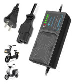 Cargador para Bicicleta Electrica 48v 20ah 6 Luces por $156 | Descuento Mercado Libre