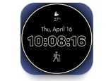Gratis RW115 Neon Halo Minimal AMOLED watchface bij Google