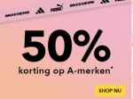 50% korting op sportkleding en schoenen bij Scapino