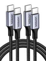 UGREEN 2 Pack Cable USB C 100W Carga Rápida PD3.0 Trenzado Nylon (1M) por 9.79€