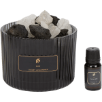 Glas met lavastenen voor €2,99 bij de Action