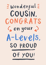 Free Exam Results card at Moonpig