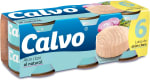 Calvo Atún claro al Natural Pack 6 x 56 g + recompensa 3.15€ por 6,36€ en Amazon