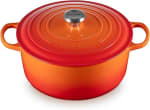 Le Creuset Gietijzeren Ronde Braadpan Oranjerood 28cm voor €220,05 bij Amazon