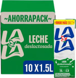 Leche Lala deslactosada 10 × 1.5 L por $366.87 en Amazon