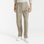 Pantalon chino loose à plis à 15€