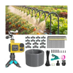 Kit Riego por Goteo Automático 30 m Kit Nebulización Jardín 20 Boquillas por 35,99€