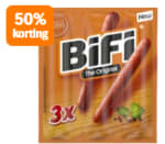 50% korting op BiFi mini 6-pack en/of Bifi 3-pack bij de AH