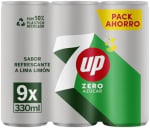 18 latas 7 UP Refresco cero de lima y limón 330 ml por 6.44€