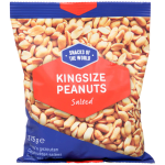 Cacahuetes salados Snacks of the World 375 g por 1,59€