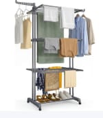 Séchoir à linge pliable 4 niveaux Vounot à 26,99€