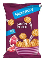 Mini Tortitas de Maíz sabor Jamón Ibérico, Bicenturi 70g por 1.23€