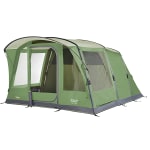 Vango Airbeam Odyssey Air 500 Villa Tent, 5 Man Inflatable with Pump, Sun Canopy, Eas