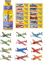 HENBRANDT 12 Pack WWII Plane Glider Toys £1.49