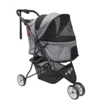 PETIQUE Glacier Pet Stroller (Small Pet / Cat / Dog / Foldable) – £36.79 w/Code at ST