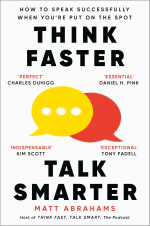 Think Faster, Talk Smarter paperback voor €5,87 bij Amazon