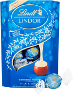 Lindt Lindor Milk and White Chocolate Truffles Box 200 g for £7.50 at Amazon