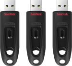 Sandisk Ultra USB 3.0 Flash Drive 64GB Zwart (Triple pack) voor €27,99 bij Amazon