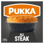Pukka Pies All Steak Pie 209g for £1.25 at Sainsbury's