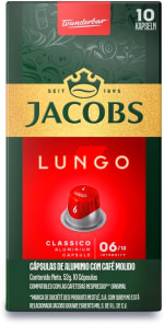 Cápsulas Café JACOBS Espresso Lungo por $72 | Oferta Amazon