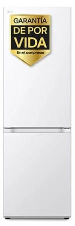 LG frigorífico combi GBV5240CSW Total No Frost 203 cm 387 litros blanco por 619,01€