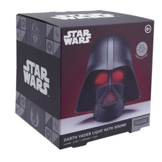 Lámpara Del Casco Darth Vader Con Luz Led Rojo Y Sonido De Star Wars por 7.49€