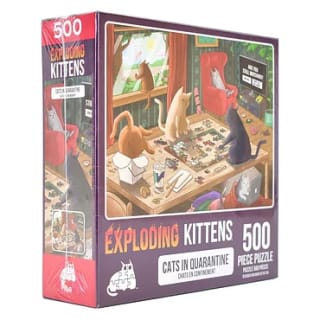 Exploding Kittens Puzzel, 500st. voor €5 bij Lobbes