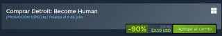 Detroit: Become Human por $80 | Oferta Steam