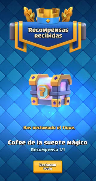 Cofre de la Suerte Mágico 1 Estrella Gratis | Clash Royale