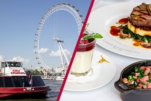 Three Course Meal at Marco Pierre White + River Cruise for Two (With Code, Free E-Del
