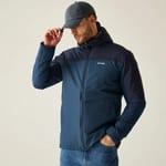 Regatta Men’s Thornridge Waterproof Insulated Jacket – Blue/Khaki, Free Delivery w/Si