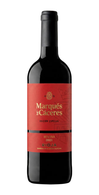 6 Botellas de Marqués de Cáceres Edición Especial Reserva 2021 por 40€