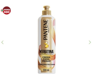 Crema para peinar termoprotectora Keratina Pro Vitamina B5 300 ml por $3.773