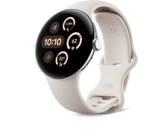 Google Pixel Watch 3 - Smartwatch - 41mm - Zilver/Porselein voor €247 bij Bol
