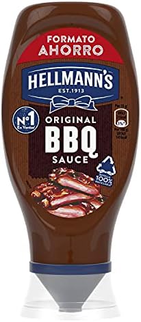 Pack 2 Hellmann's salsa barbacoa 430ml por 4,38€