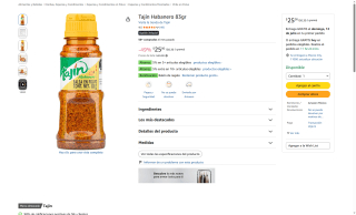 Tajín Habanero 83g por $25 | Oferta Amazon
