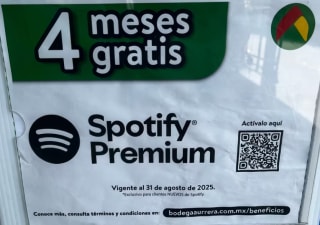 Cupón de 4 Meses Gratis Spotify Premium