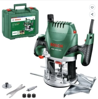 Défonceuse Bosch - POF 1400 ACE 1400W, livrée avec set d'accessoires à 136,55€
