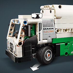 LEGO Technic Mack LR Electric vuilniswagen voor €22,36 bij Amazon