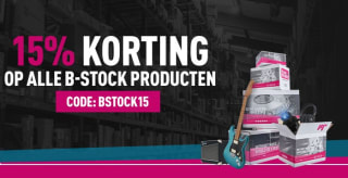 15% korting op alle B-stock productem bij Bax music